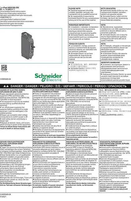 schneider施耐德ComPact NSX100-250 1P AC_DC 断路器_隔离开关 - 说明页